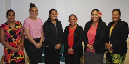 Members from SAI Samoa who completed the “Auditing Water Issues” online course.